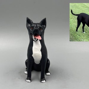 Topper per torta nuziale personalizzato per cani, topper per torta per animali domestici, compleanno per animali domestici, topper per torta per gatti, anniversario per animali domestici, statuette per cani, compleanno per cani