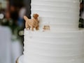 Personalized custom dog wedding cake topper , pet cake topper，Pets Birthday，cat cake topper , Anniversary pet，dog Figurines，Dogs birthday