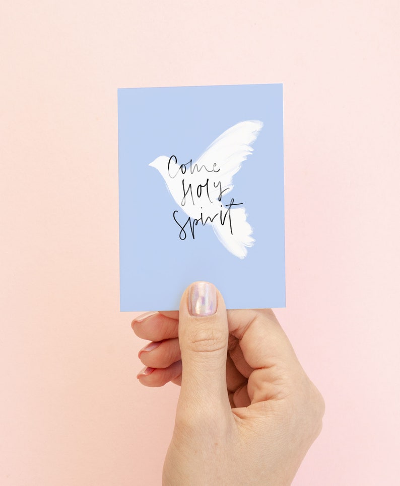 Holy Spirit Wall Art Come Holy Spirit Printable Unique Etsy