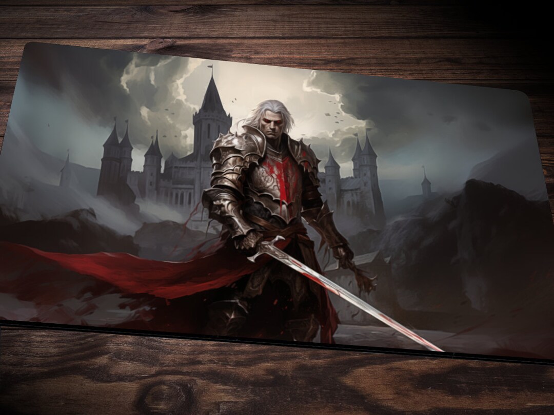 Playmat Edgar Markov Desk Mat Vampire / Vampire Play Mat / Etsy