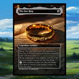 The one ring sale etsy
