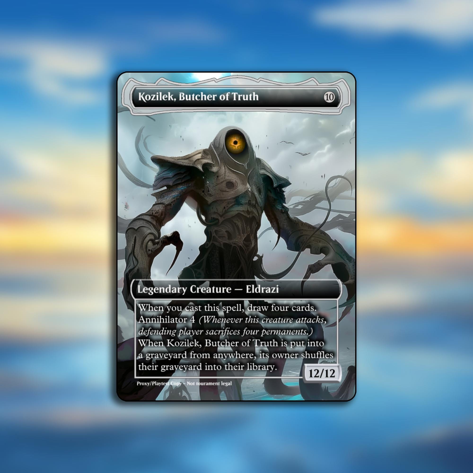 Kozilek， Butcher of Truth ボーダーレス｜マジック：ザ