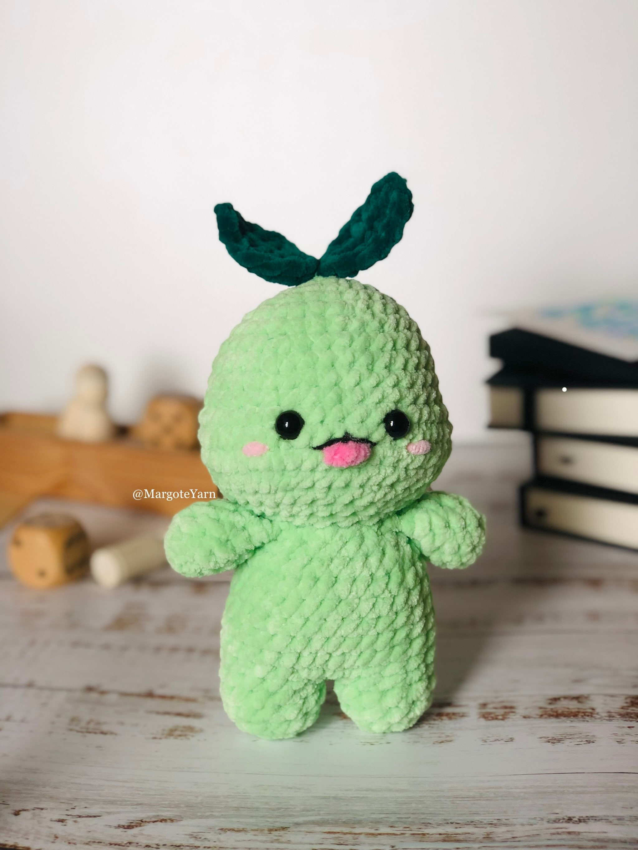Crochet Mokoko Pattern - Lost Ark Inspired Amigurumi Doll, PDF
