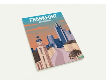 Postcards (10er Pack): Frankfurt