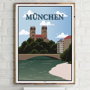 Isar (1) - Vintage Travel Poster