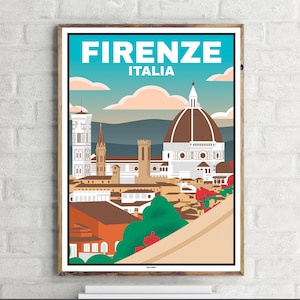 Cathedral of Florence (1) - Vintage Travel Poster