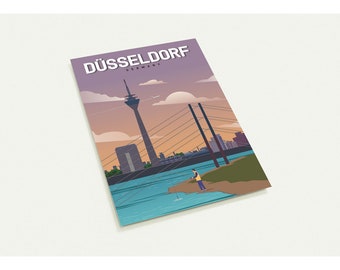 Postcards (10er Pack): Düsseldorf