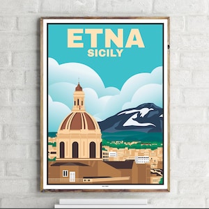 Etna (1) - Vintage Travel Poster