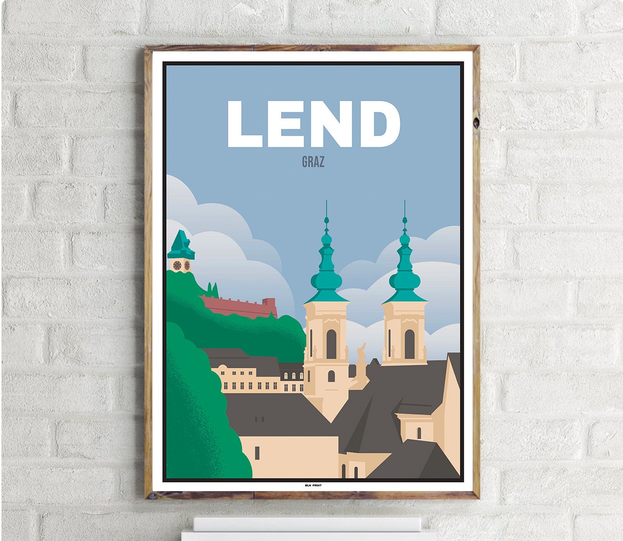 Graz Lend (1) - Vintage Travel Poster