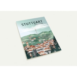 Cartolina (confezione da 10): Stoccarda