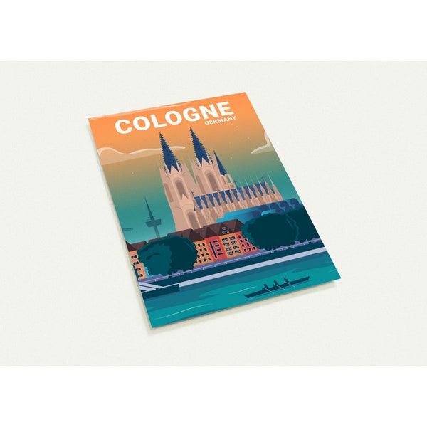 Postkarte (10er Pack): Köln