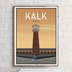 Köln Kalk (1) - Vintage Travel Poster