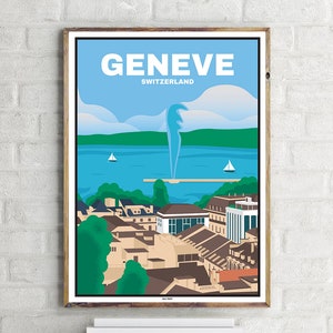 Genfersee (1) - Vintage Travel Poster