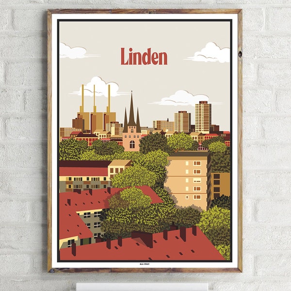Linden (1) - Vintage Travel Poster