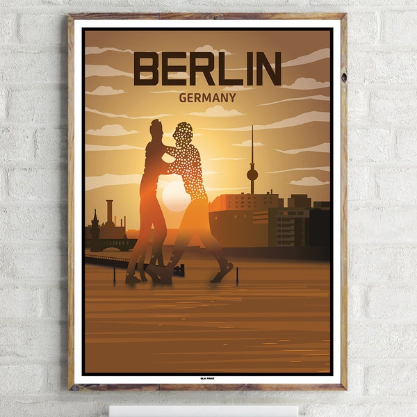 Kreuzberg: Molecule Man (8) - Vintage Travel Poster