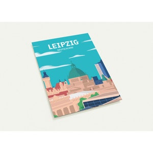 Postkarte (10er Pack): Leipzig