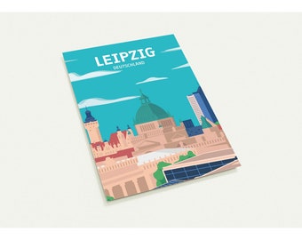 Postcards (10er Pack): Leipzig