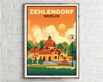 Zehlendorf (1) - Vintage Travel Poster
