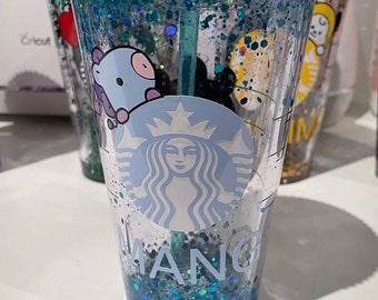 Baby Mang Inspired Tumbler | Mang Cup | BT21 Snowglobe Tumbler