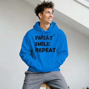 Sport Motivation Hoodie, Motivational Training Hoodie, Training Motivation, A Gift For An Athlete, Sport Design, Fitness Wear