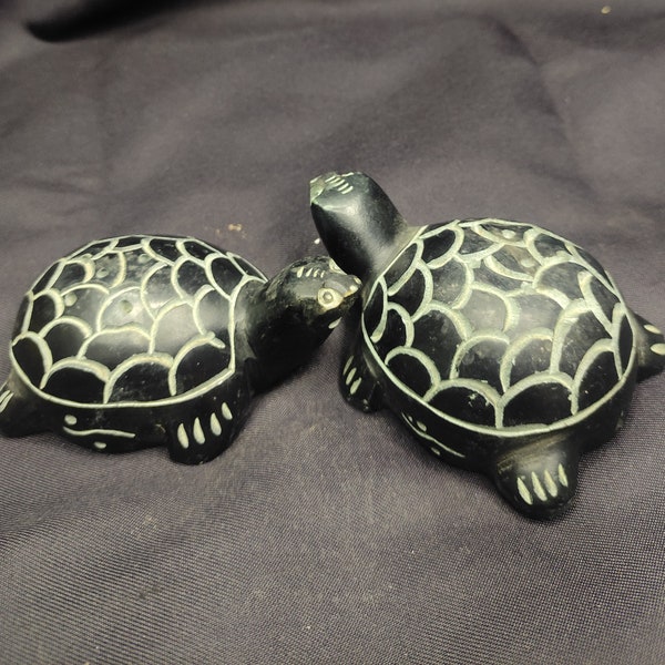 Turtle Good Luck Statue Etsy