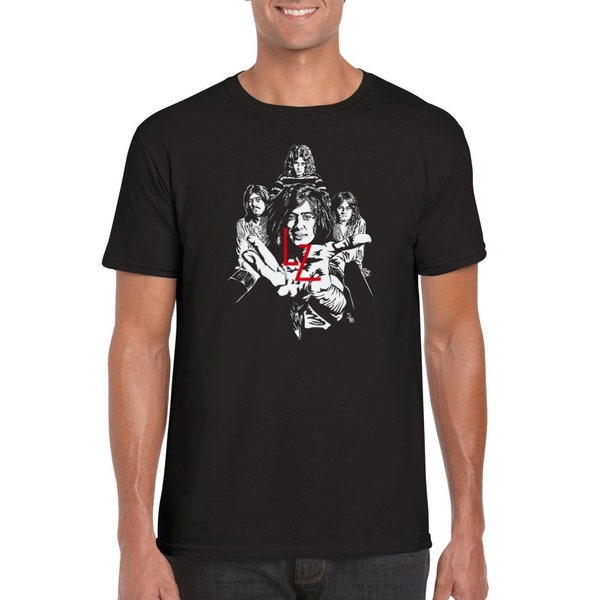Led Zeppelin - Man T-shirt 2M Artwork