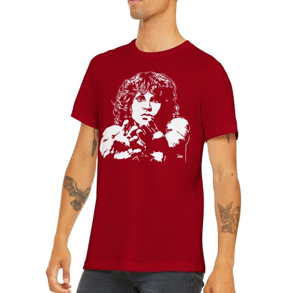 Jim Morrison - Man T-shirt 2M Artwork