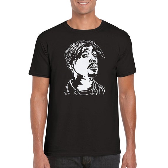 2pac - Man T-shirt 2M Artwork - Etsy
