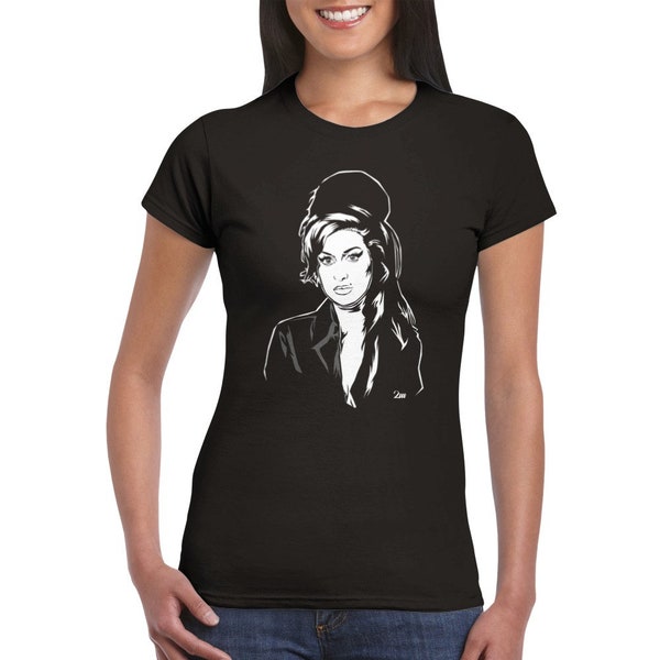 Amy Winehouse - woman T-shirt original design