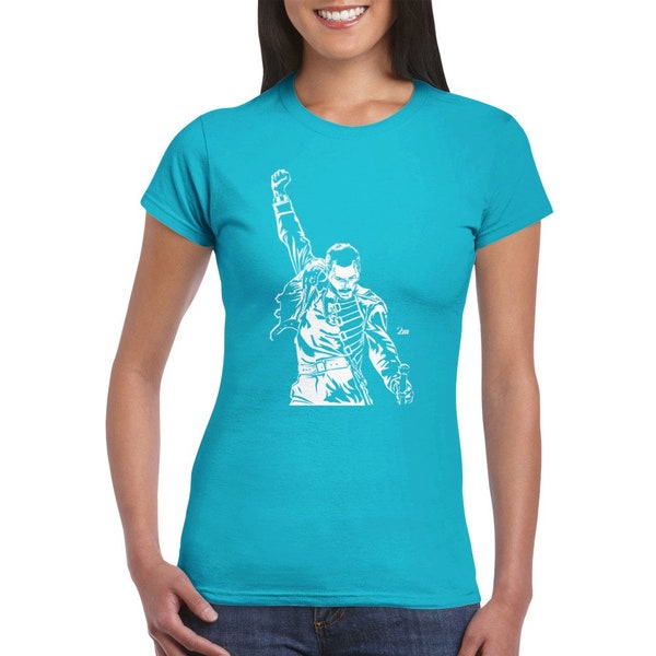 Freddie Mercury woman T-shirt original design