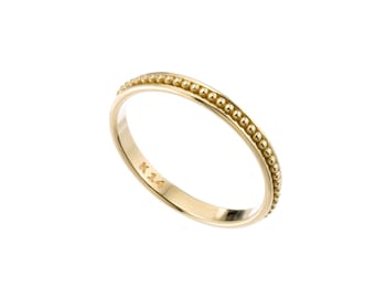 Eternity Gold Granulation Ring