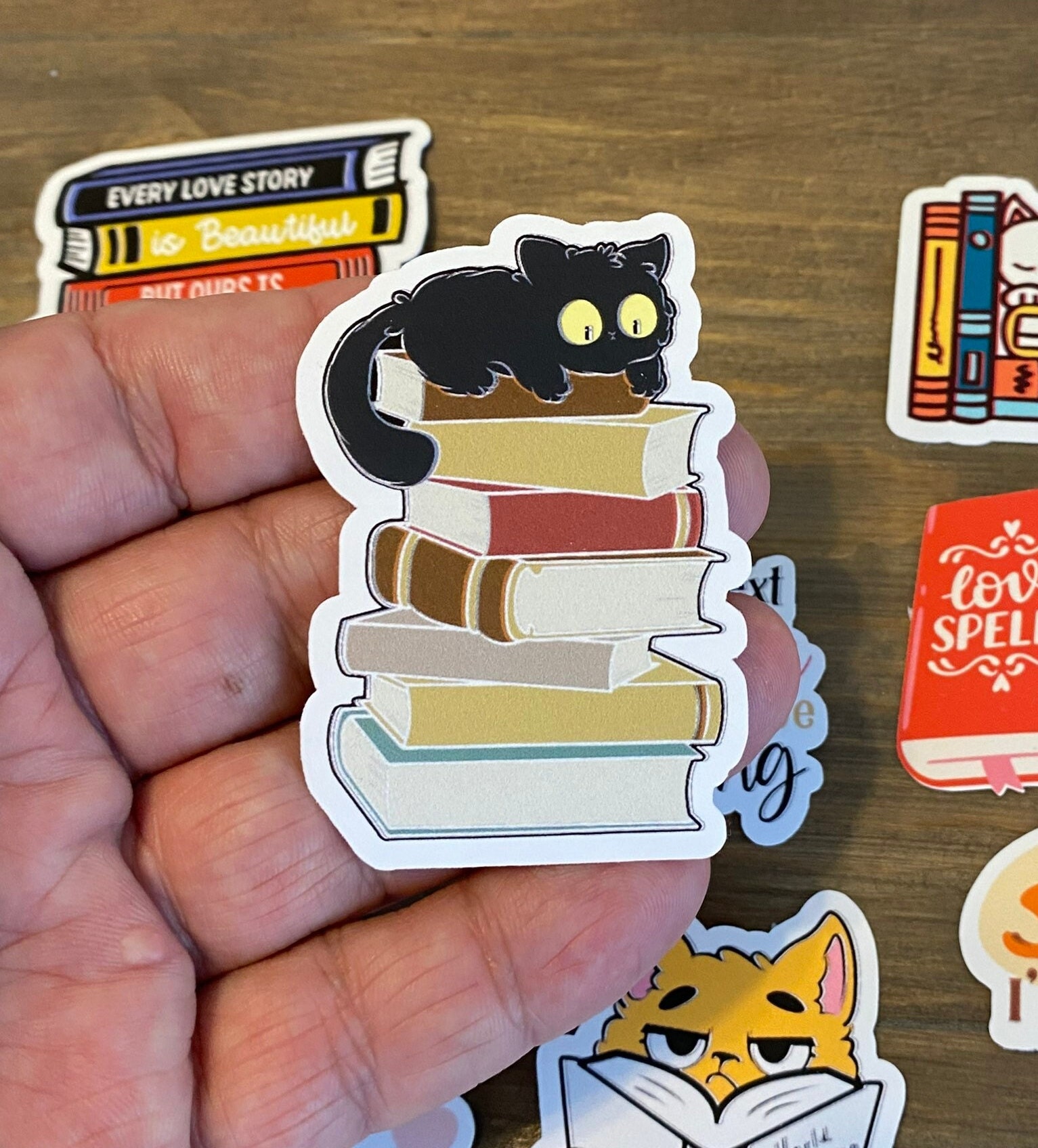 Boock Sticker 15 Book Tok Sticker Bundle / Bundle of Stickers / Waterproof Sticker ...