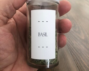 Pantry Labels / Custom Labels / Spice Labels / Waterproof Vinyl Labels / Custom Pantry Labels