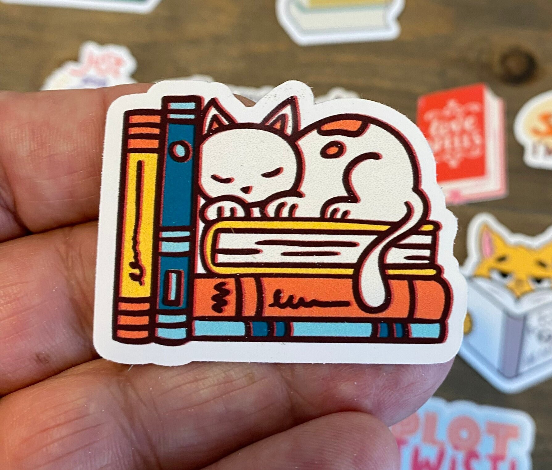 Boock Sticker 15 Book Tok Sticker Bundle / Bundle of Stickers / Waterproof Sticker ...