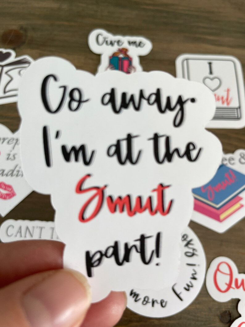 Book Tok Smut Stickers / Bundle of Stickers / Waterproof Sticker / Smut Book Tok / Book Lover / Book Nerd / Avid Reader afbeelding 5