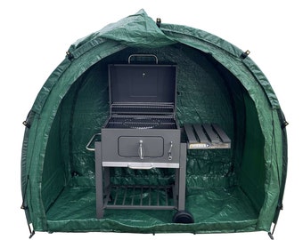 Universal BBQ Cover | BBQ Storage | Outdoor Storage Solution | 4 Season BBQ Cover With Free "Anka Point"