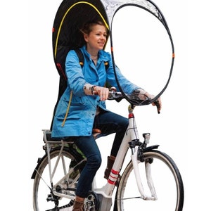 Funda Para Bicicleta Impermeable Exterior Transparente