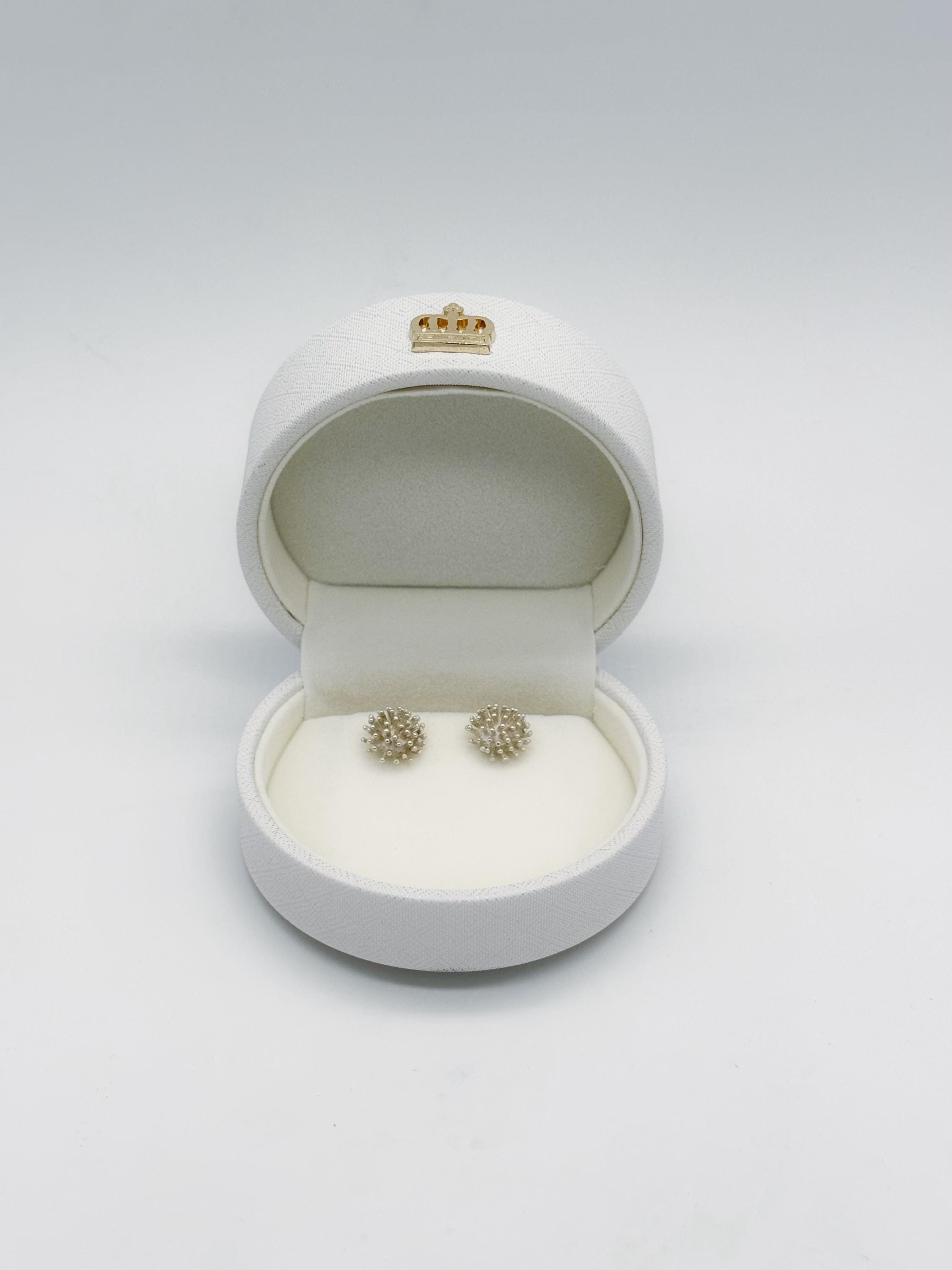 Écrin Vintage Vide Pour Bague - Petite Boîte à Bijoux Ancienne - Sans Marque - Occasion (parfait Pour Présentation)