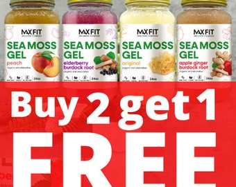 Buy 2 get 1 FREE Promo Sea Moss Gel Wildcrafted