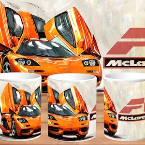 Unwash Cars McLaren F1 and Gulf 6 PNG Templates Dirty And Clean 6 JPG mock Ups