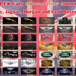 UK Cars 42 PNG Templates and Jpg mock Ups