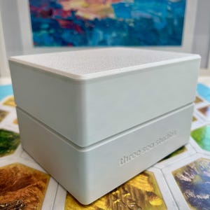 Siedler von Catan Magnet Hex Aufbewahrungsbox - Personalisierter benutzerdefinierter zweiteiliger Behälter, um Ihre magnetischen Hexen sauber zu halten