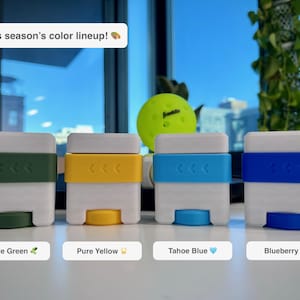Choose your favorite color to personalize and customize a perfect gift for your pickleball partners and friends!