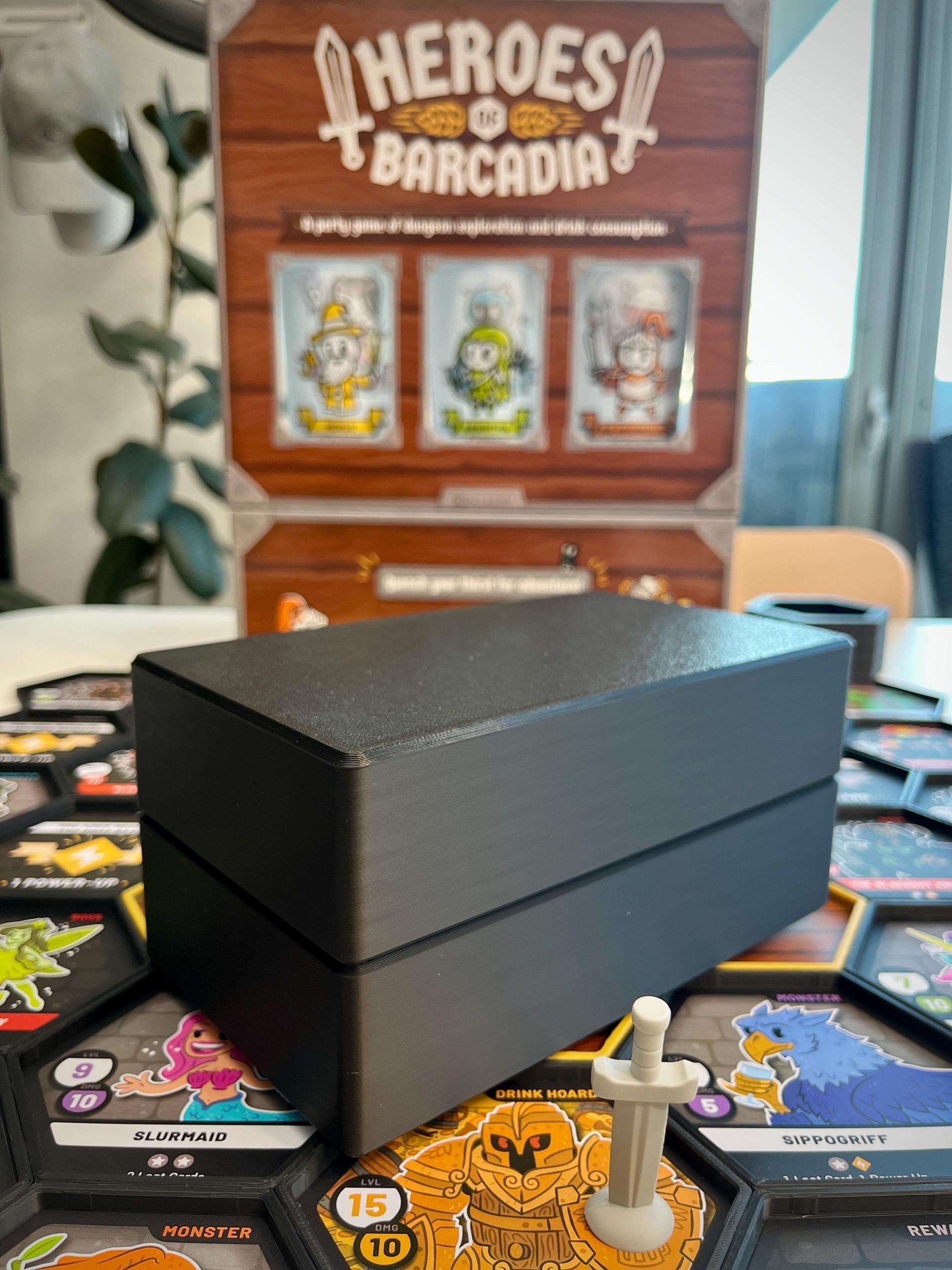 Heroes of Barcadia Storage Box for Magnetic Hex Tile Holders