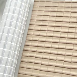 May include: A white cylindrical rolling pin with a grid pattern and a matching square beige clay slab featuring the same embossed roof tile texture. The text CLAYBOX.CA is visible at the top, and a blue label reads Digital files for 3D printing.