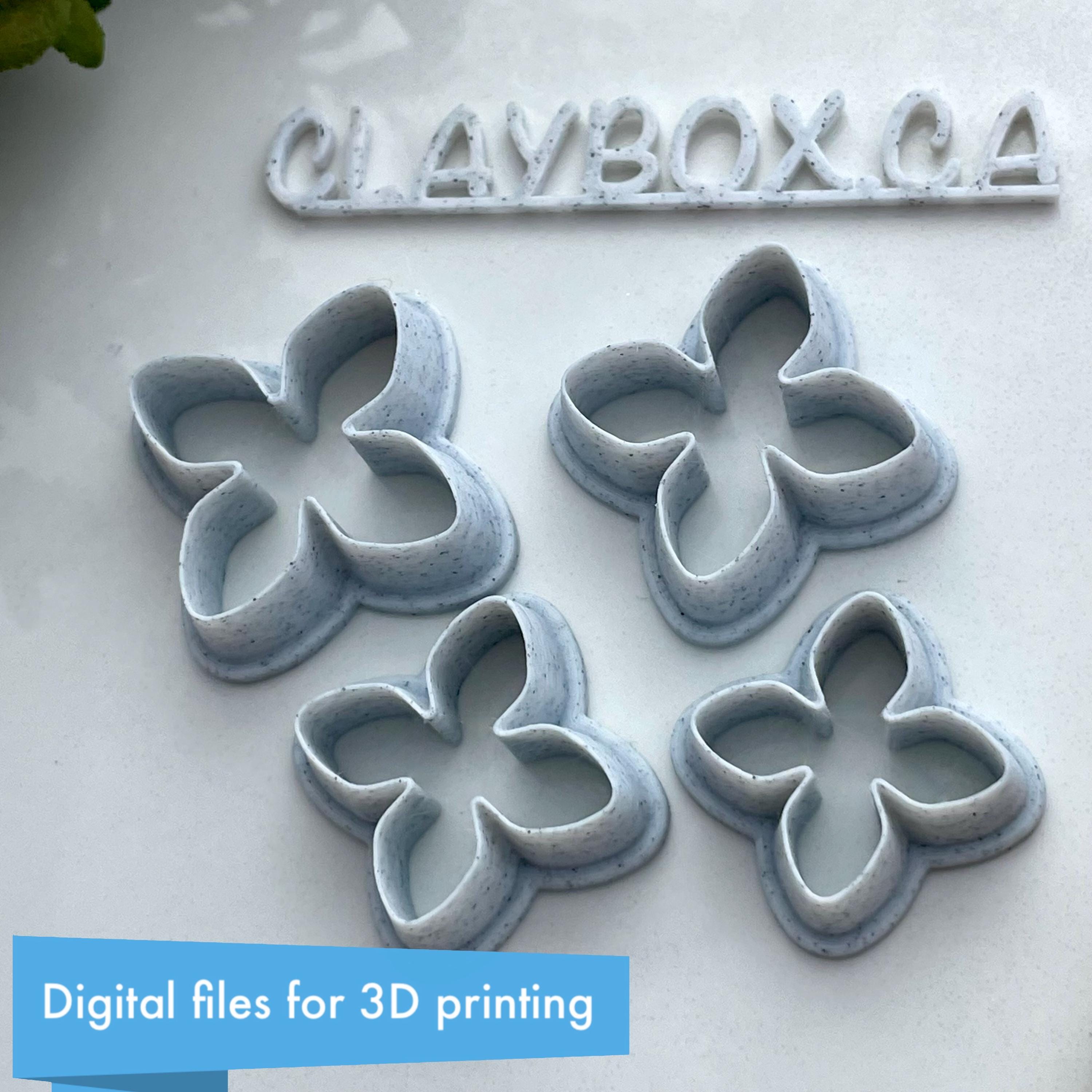 Lilac Flower Cutter Set | 9 Sizes | Digital STL Files for 3D Printing ...