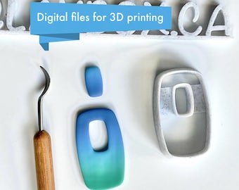 Barrel Donut Polymer Clay Cutter Set - Digital STL Files