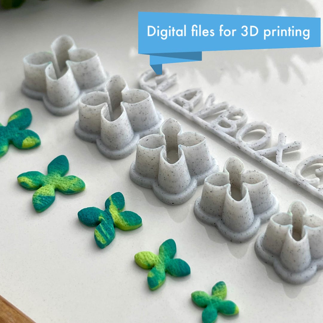 Lilac Flower Cutter Set | 9 Sizes | Digital STL Files for 3D Printing ...