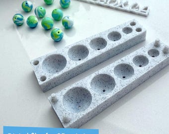 Polymer Clay Bead Hole Maker: 3D Printing STL Files (6-14mm)