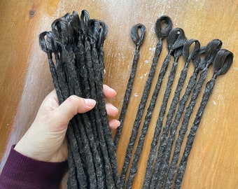 SE Dark Brown Synthetic Dreadlocks Extensions Handmade Unique Boho Dreads Reusable  Faux Locs